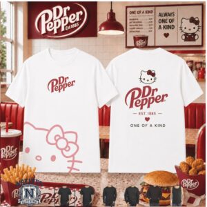 Dr Pepper Hello Kitty One Of A Kind Soda T Shirt