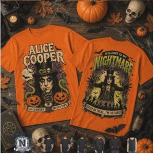 Alice Cooper Welcome To My Nightmare Halloween T Shirt