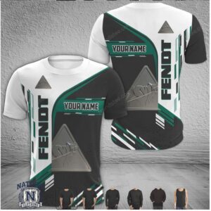 Fendt Tractor Custom Name Racing T Shirt