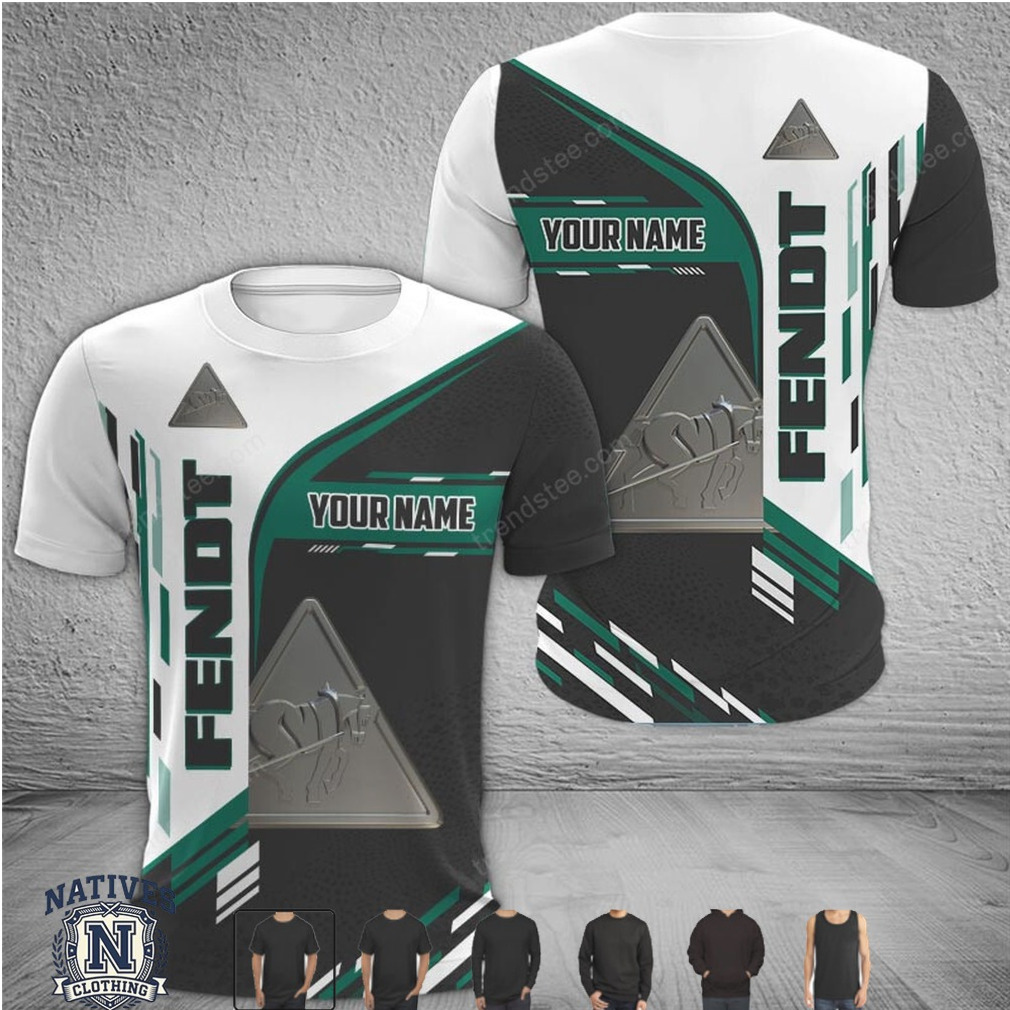 Fendt Tractor Custom Name Racing T Shirt Fendt Tractor Custom Name Racing T Shirt