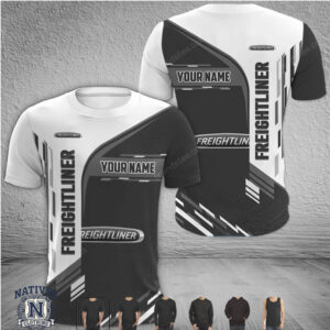 Freightliner Trucks Custom Name Racing T Shirt
