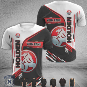 Holden Lion Logo Custom Name Racing T Shirt