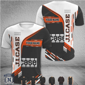 JI Case Tractor Brand Logo Personalized Racing T Shirt