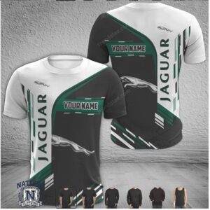 Jaguar Luxury Car Custom Name T Shirt
