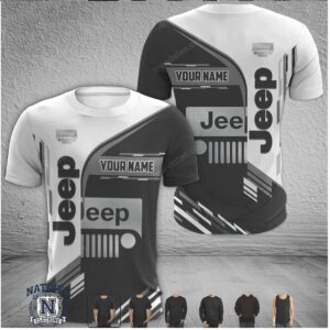 Jeep Off Road Vehicle Custom Name T Shirt