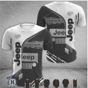 Jeep Off Road Vehicle Custom Name T Shirt