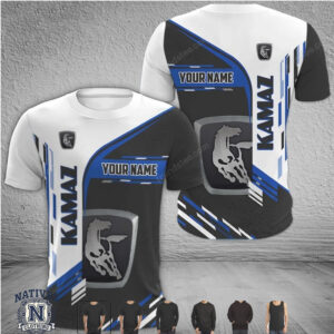 Kamaz Truck Custom Name Racing T Shirt