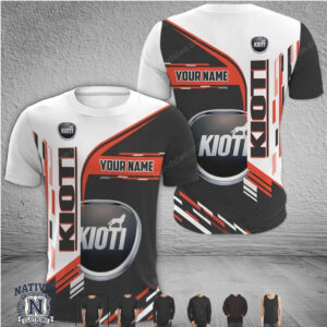 Kioti Tractor Driver Personalized Name T Shirt