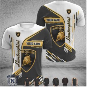 Lamborghini Bull Custom Name Supercar T Shirt