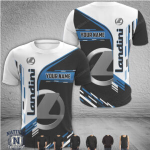Landini Tractor Driver Personalized Name T Shirt