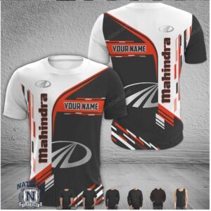 Mahindra Trucks Custom Name Racing T Shirt