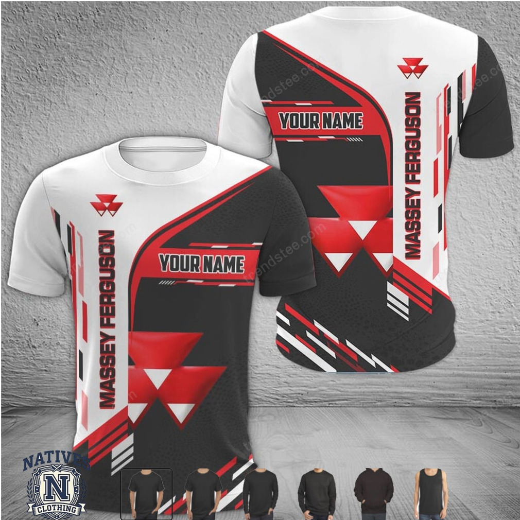 Massey Ferguson Tractor Personalized Name T Shirt Massey Ferguson Tractor Personalized Name T Shirt