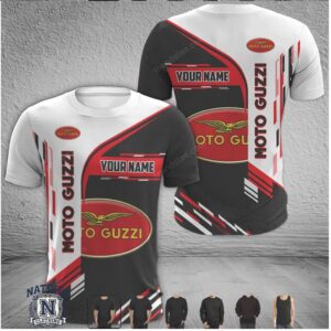 Moto Guzzi Eagle Emblem Racing Custom T Shirt