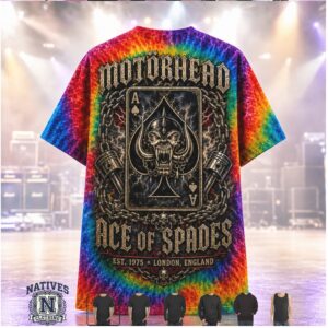 Motörhead Ace of Spades Born to Lose Tie Dye T Shirt