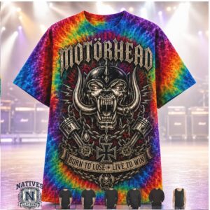 Motörhead Ace of Spades Born to Lose Tie Dye T Shirt
