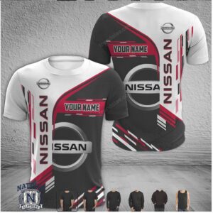 Nissan Racing Sport Custom Name T Shirt
