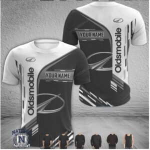Oldsmobile Custom Name Racing Graphic T Shirt