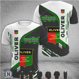 Oliver Farm Machinery Custom Name T Shirt