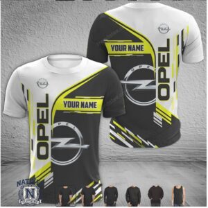 Opel Logo Custom Name Racing Sport T Shirt