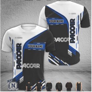 Paccar Truck Driver Custom Name Racing T Shirt
