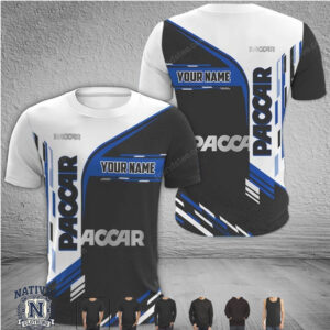 Paccar Truck Driver Custom Name Racing T Shirt