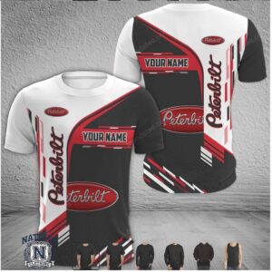 Peterbilt Trucks Custom Name Racing T Shirt
