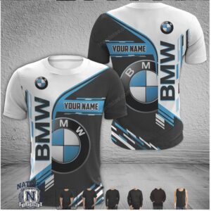 BMW Motorsport Racing Custom Name T Shirt