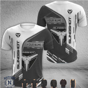Polaris Slingshot Logo Custom Name Racing T Shirt