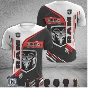 Ram Truck Heritage Custom Name T Shirt