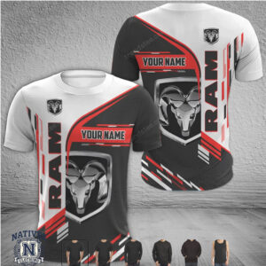 Ram Truck Heritage Custom Name T Shirt