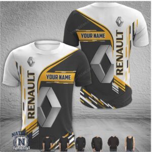 Renault Custom Name Racing Sportswear T Shirt