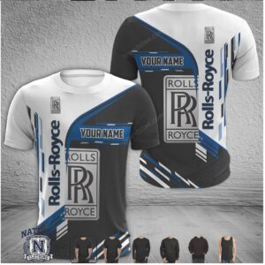 Rolls Royce Luxury Car Custom Name T Shirt