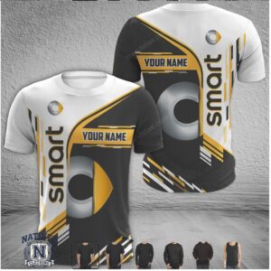 Smart Car Logo Custom Name Racing T Shirt
