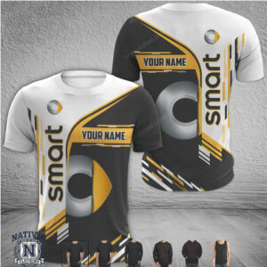 Smart Car Logo Custom Name Racing T Shirt