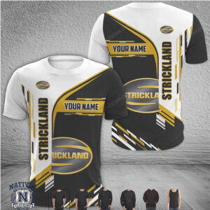 Strickland Rugby Brand Logo Personalized Racing T Shirt