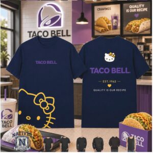 Taco Bell Hello Kitty Fast Food Graphic T Shirt