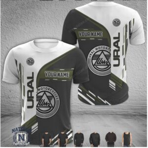 Ural Motorcycles Classic Logo Custom Name T Shirt