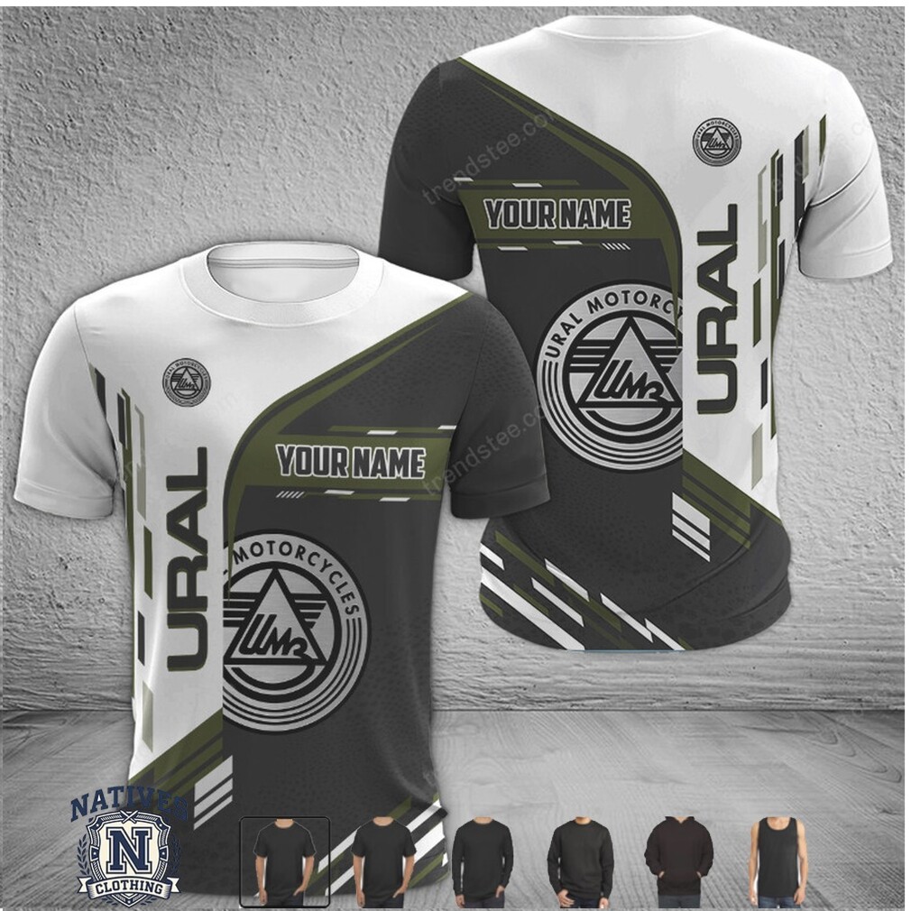 Ural Motorcycles Classic Logo Custom Name T Shirt Ural Motorcycles Classic Logo Custom Name T Shirt