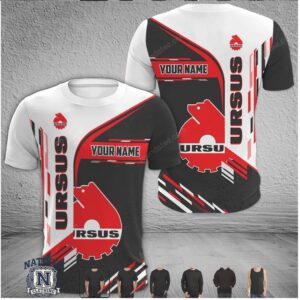 Ursus Tractor Logo Custom Name Racing T Shirt