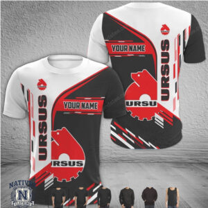 Ursus Tractor Logo Custom Name Racing T Shirt