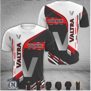 Valtra Tractor Custom Name Racing Apparel T Shirt