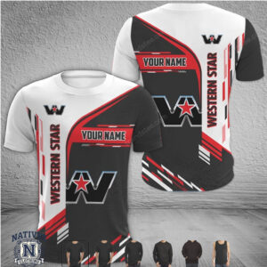 Western Star Trucks Custom Name Racing T Shirt