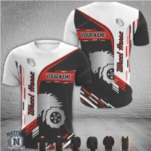 Wheel Horse Custom Name Tractor Racing T Shirt
