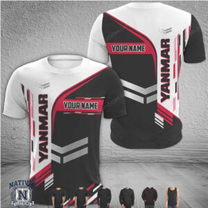 Yanmar Tractor Racing Personalized Name T Shirt